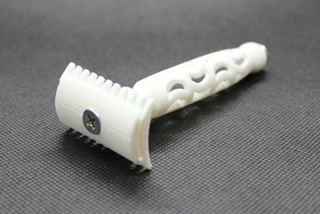 Manatee 208 Open Comb 3D Printed Safety Razor