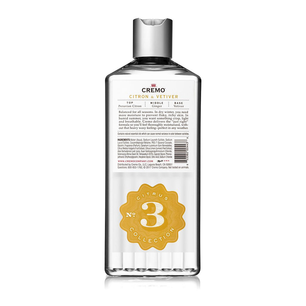 Citron & Vetiver Body Wash
