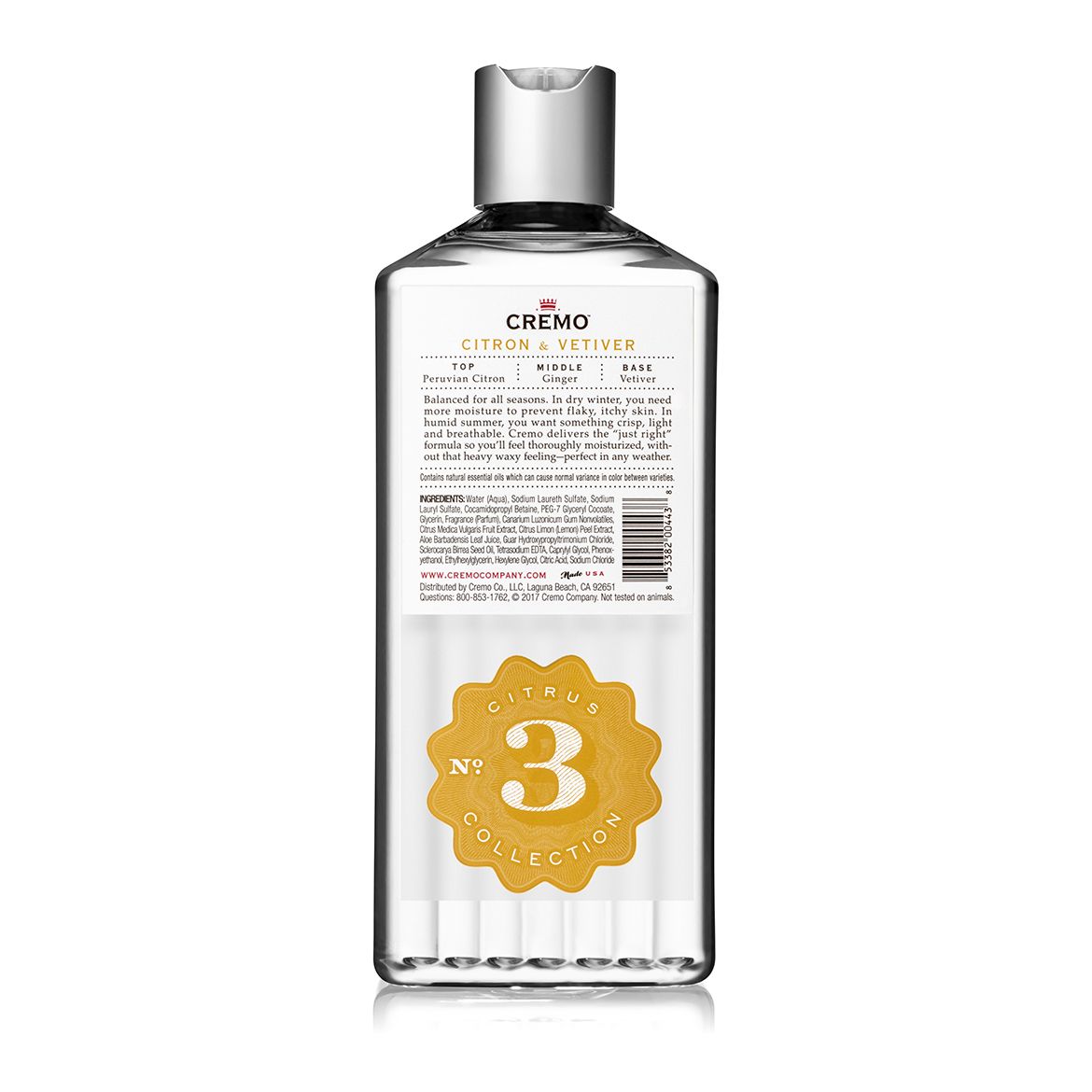 Citron & Vetiver Body Wash