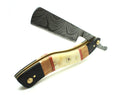 The “Scimitar” – Damascus Steel Straight Razor