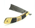 The “Scalawag” – Damascus Steel Straight Razor