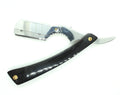 Straight Razor Shavette with Buffalo Horn Handle