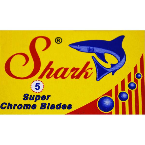 Shark Double Edge Safety Razor Blades, Super Chrome