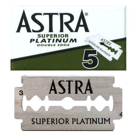 ASTRA Platinum Double Edge Razor Blades