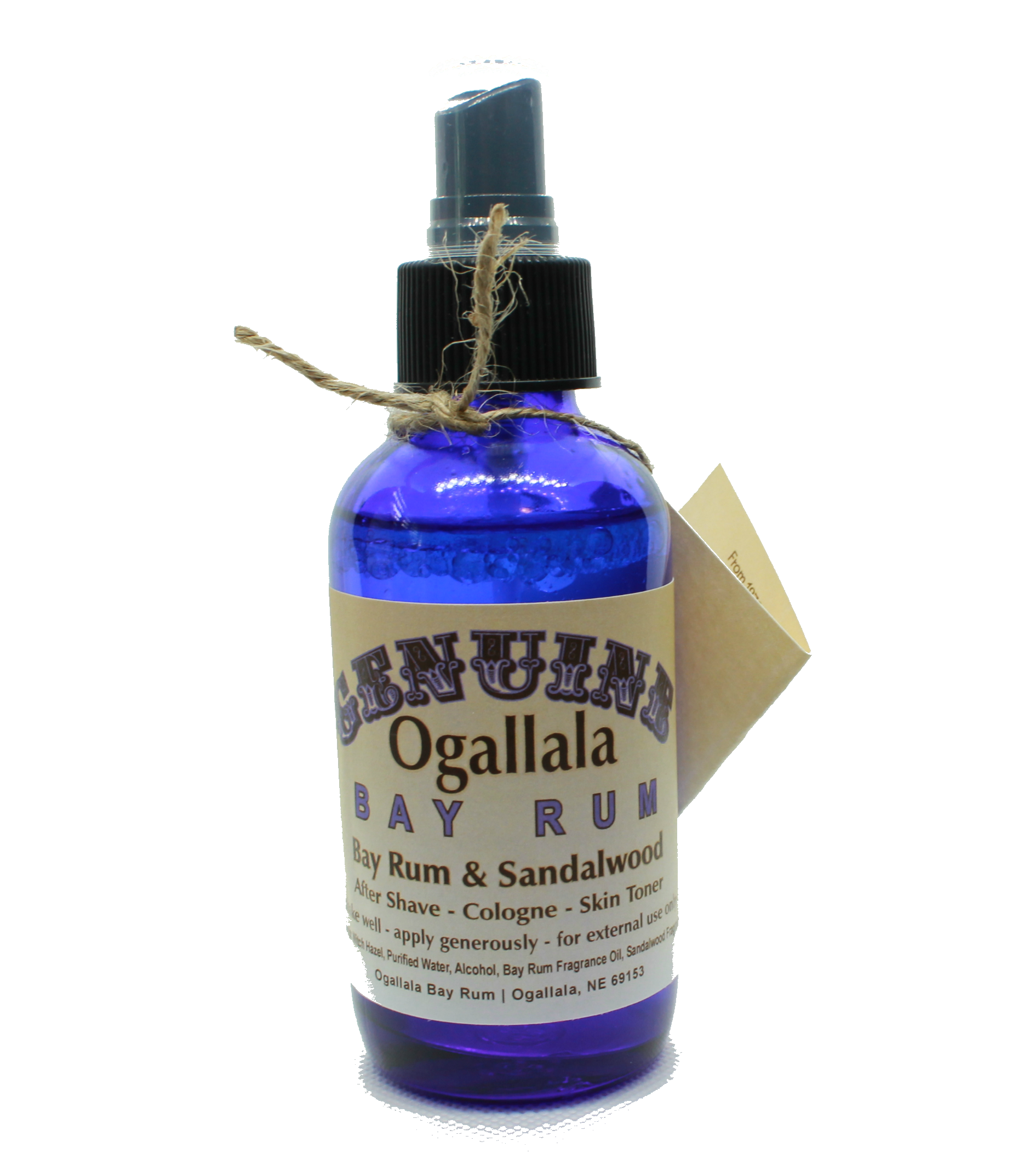 Ogallala Bay Rum & Sandalwood Aftershave