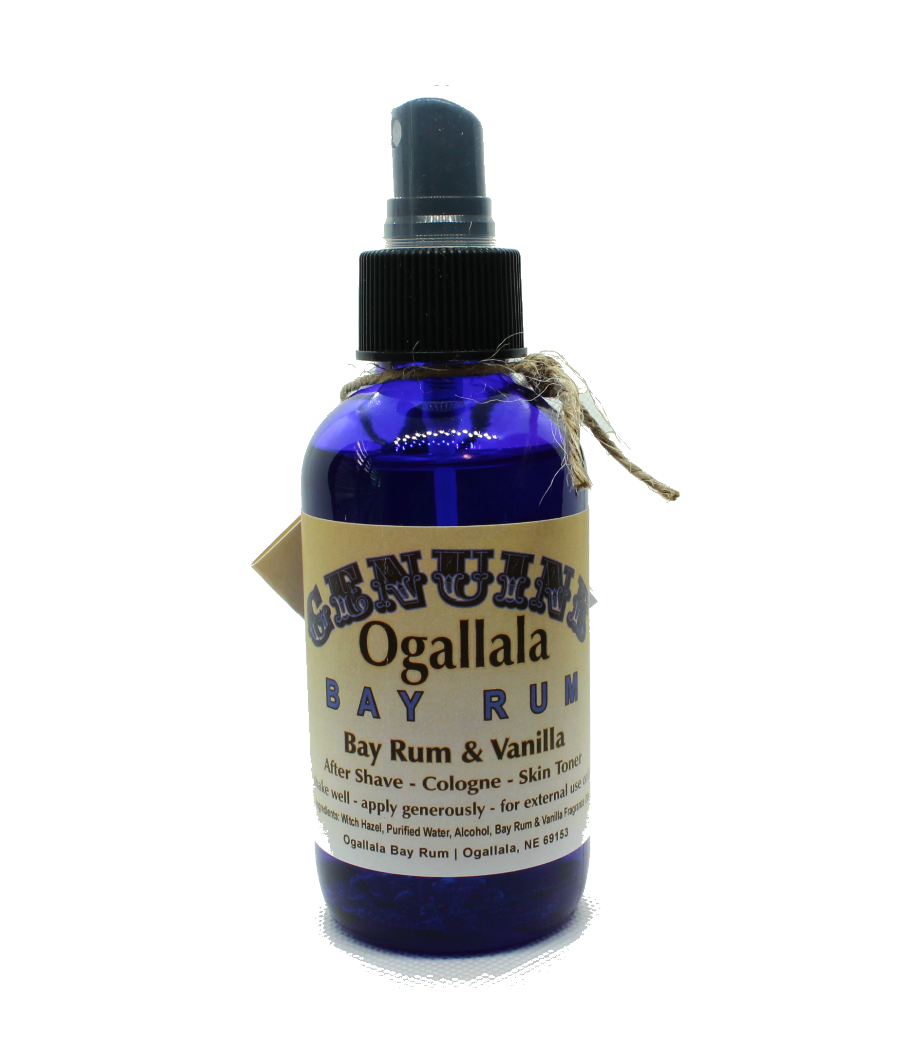 Ogallala Bay Rum & Vanilla Aftershave