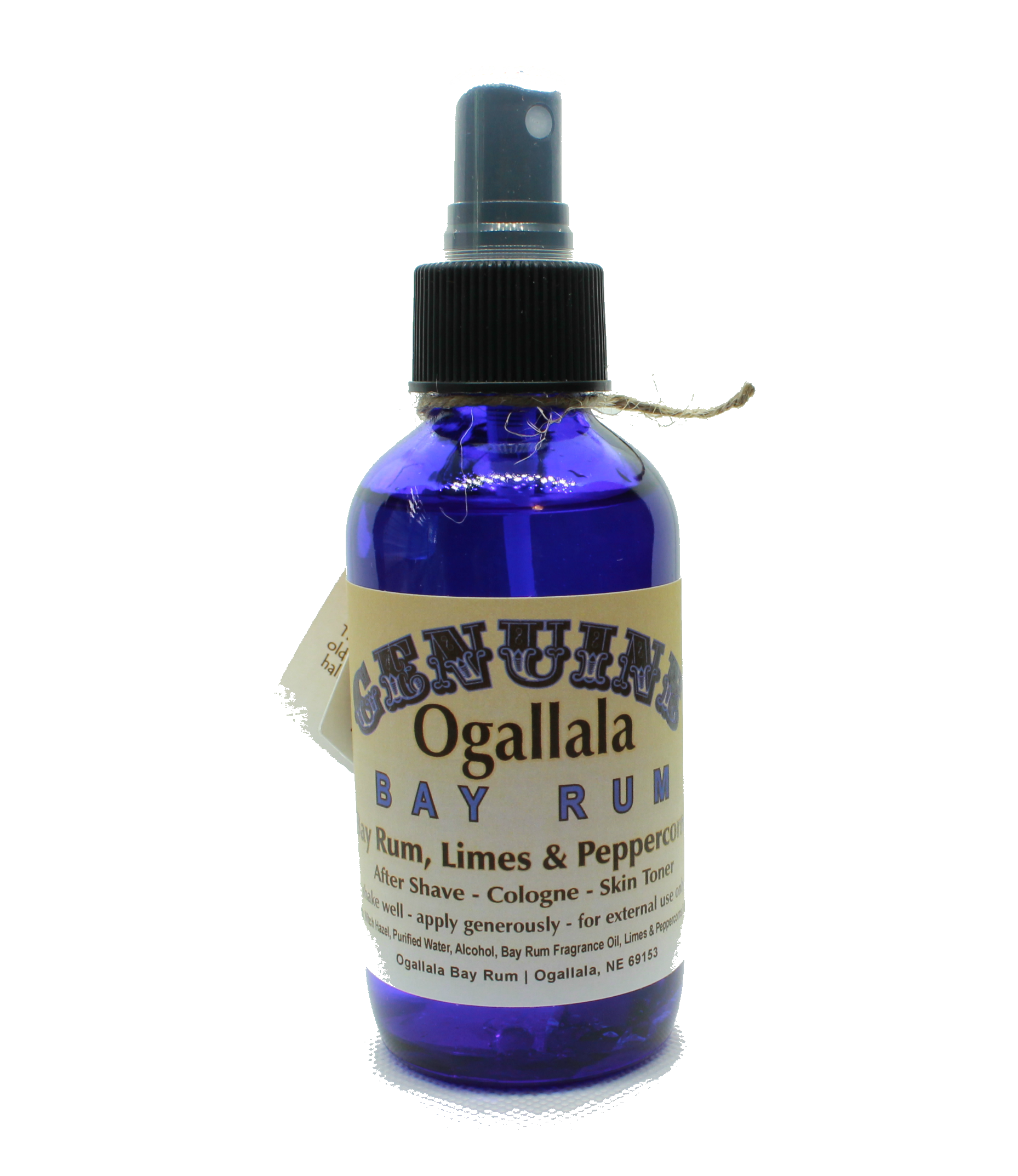 Ogallala Bay Rum Limes & Peppercorns Aftershave