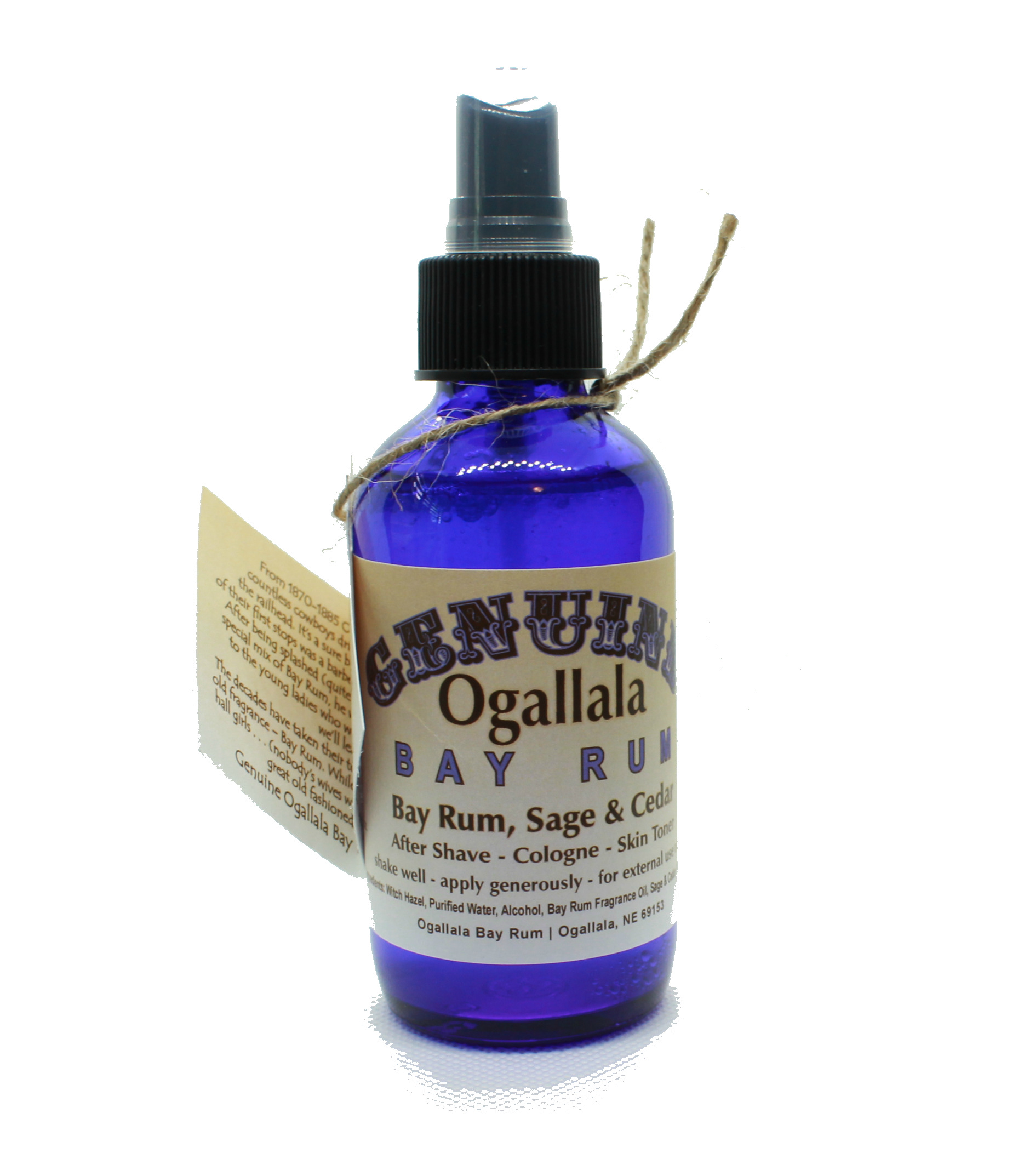 Ogallala Bay Rum Sage & Cedar Aftershave