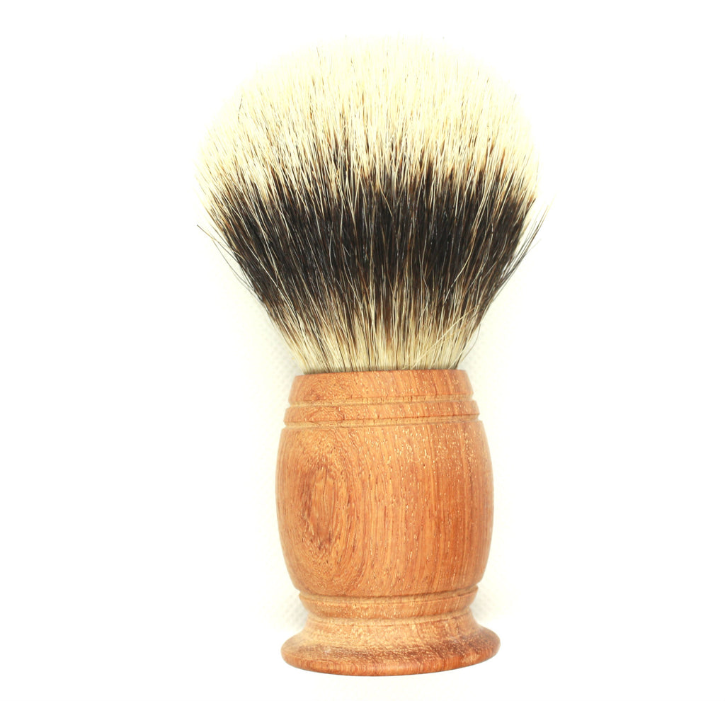 Wooden Handled Pure, Silver Tip Badger Hair Shaving Brush