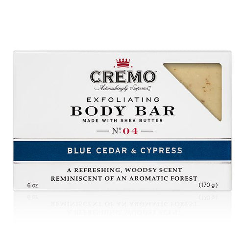 Blue Cedar & Cypress Exfoliating Body Bar