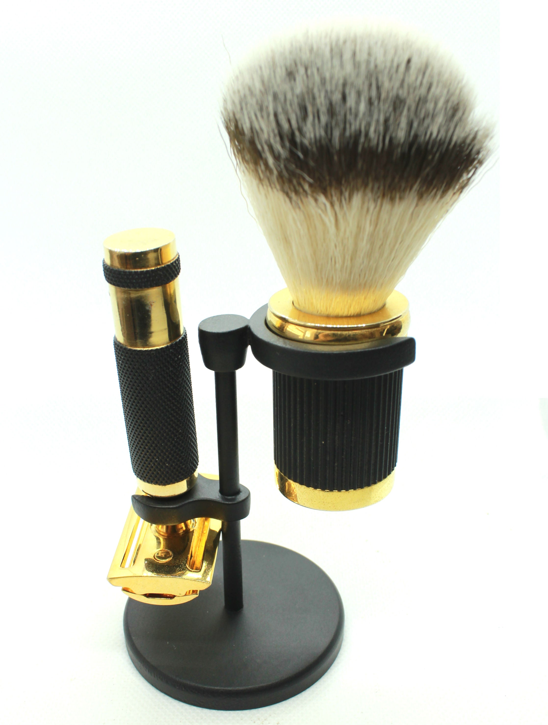 Bronze & Black Safety Razor Set