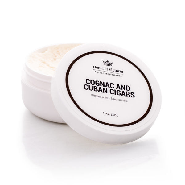 Henri et Victoria — Cognac and Cuban Cigars Shaving Soap
