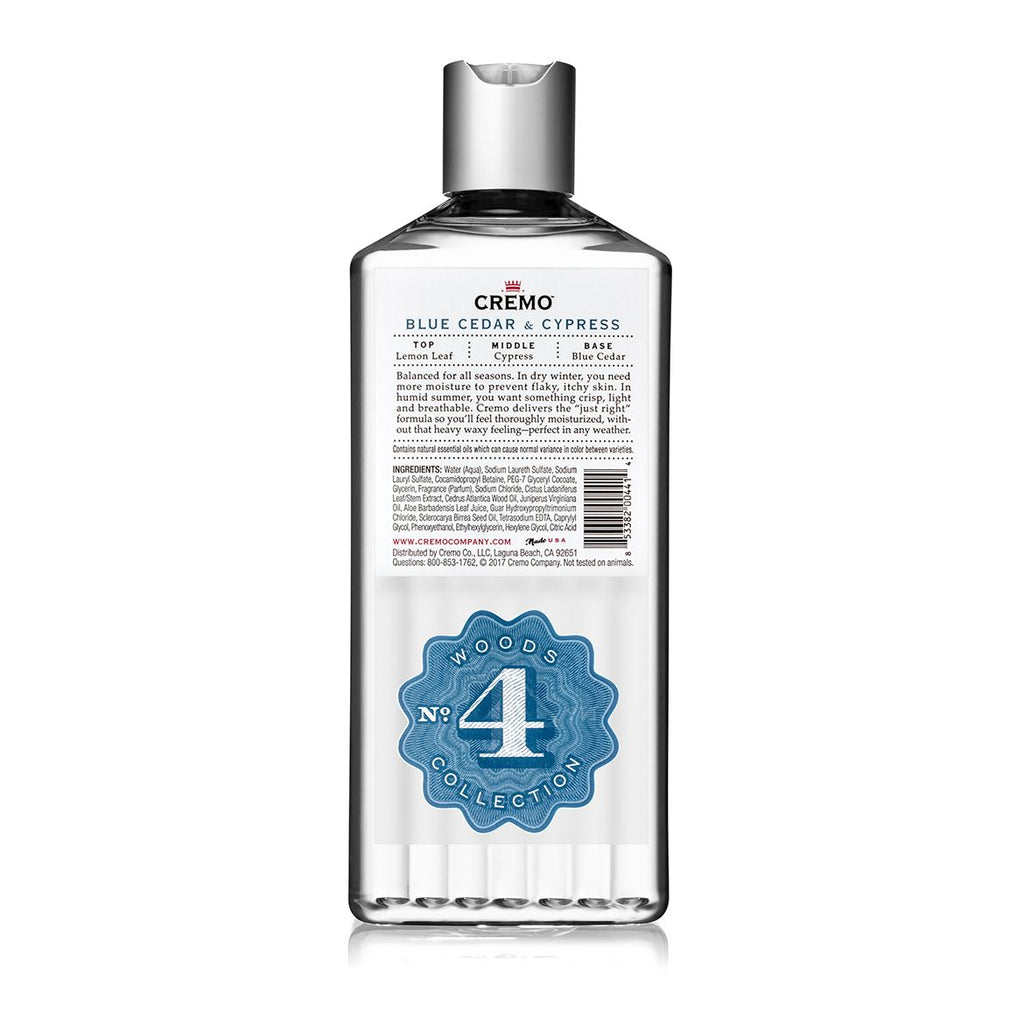 Blue Cedar & Cypress Body Wash