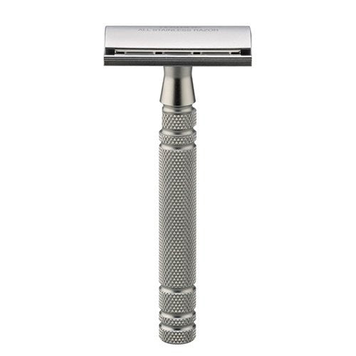 Feather Stainless Steel Double Edge Razor