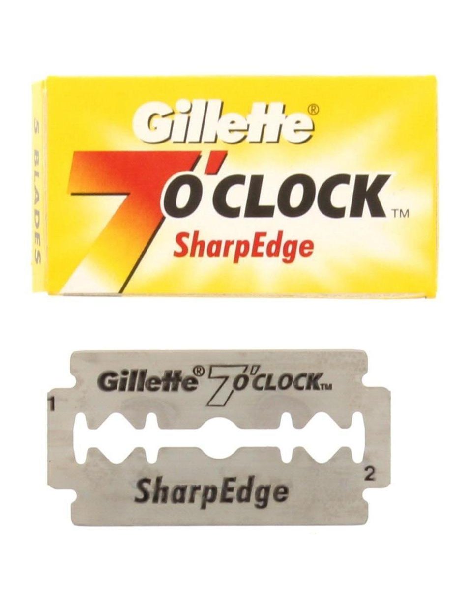 Gillette 7 O’Clock SharpEdge – Double Edge Safety Razor Blades
