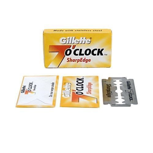 Gillette 7 O’Clock SharpEdge – Double Edge Safety Razor Blades