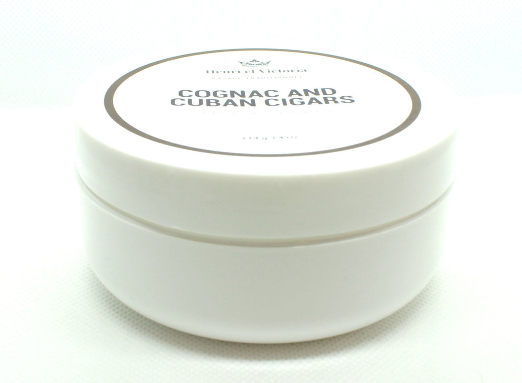 Henri et Victoria — Cognac and Cuban Cigars Shaving Soap