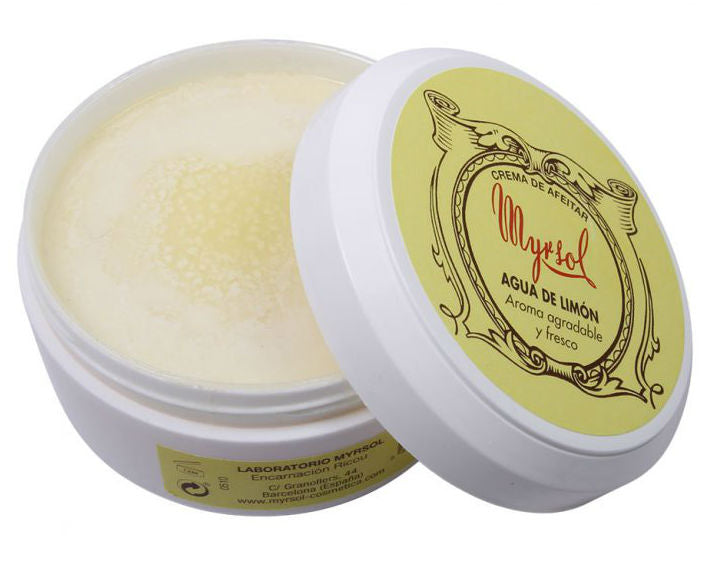 Myrsol Shaving Cream, Agua De Limon