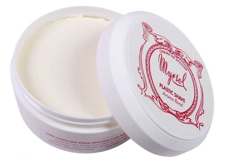 Myrsol Shaving Cream, Plastic Shave