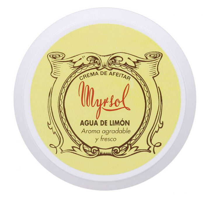 Myrsol Shaving Cream, Agua De Limon