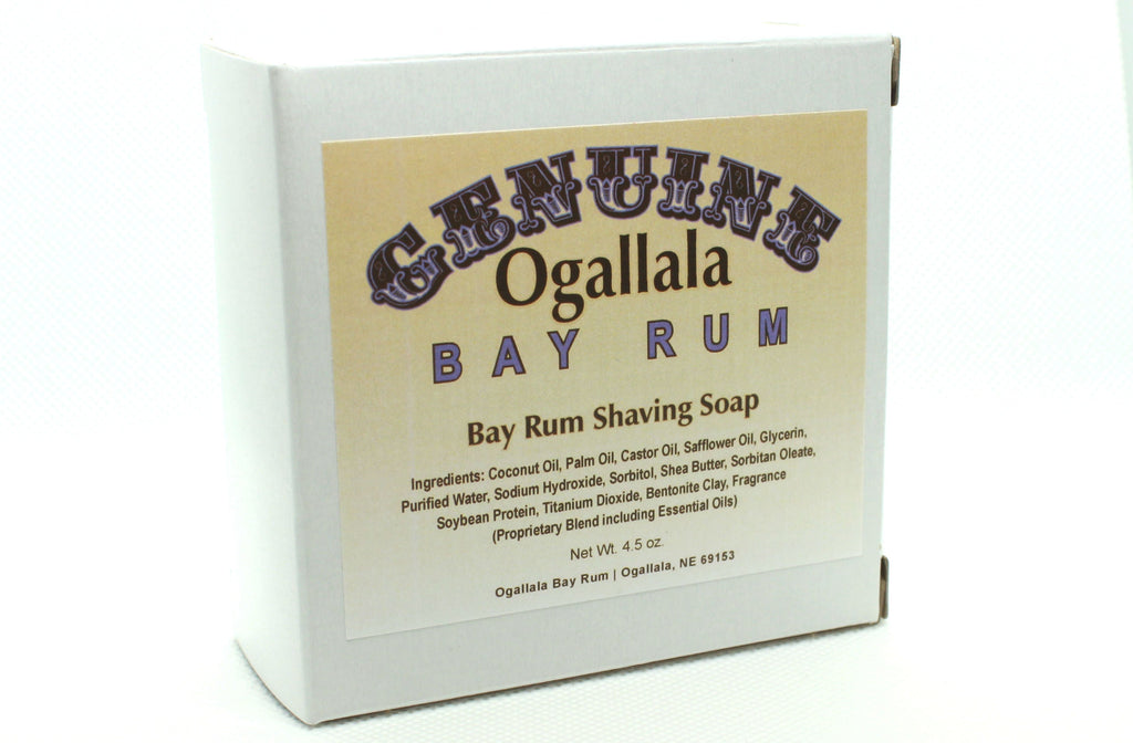 Ogallala Bay Rum Shaving Soap
