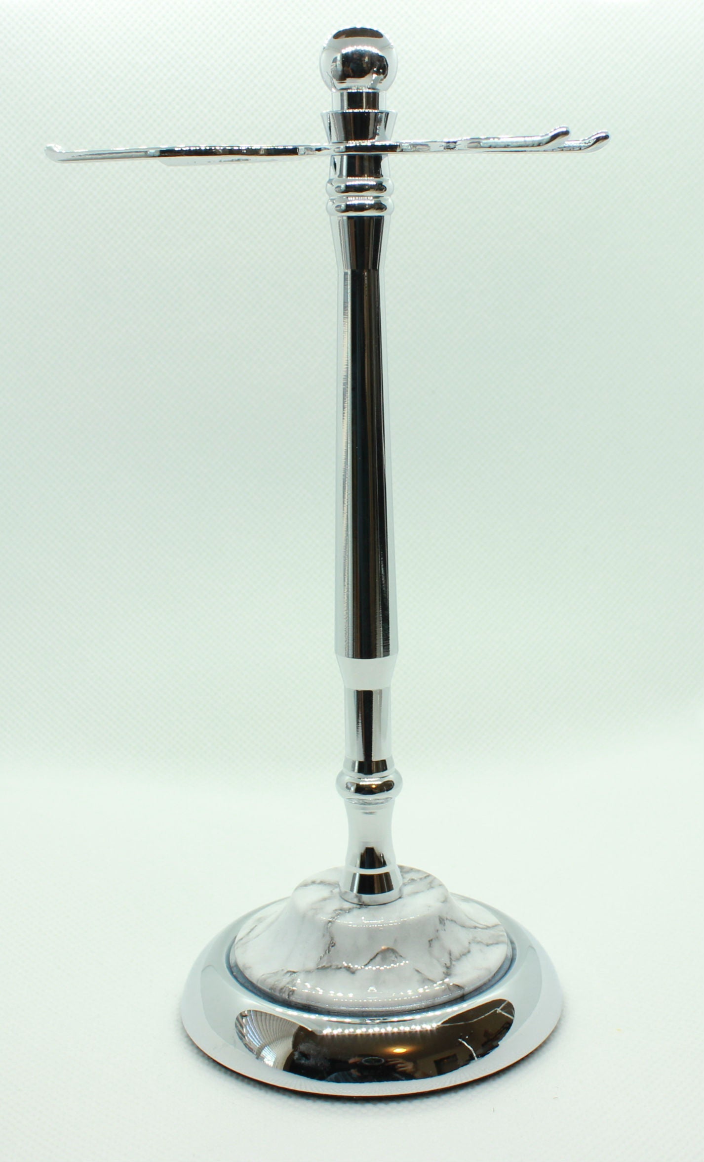 Zinc Alloy Safety Razor Razor Stand with Faux Marble Base
