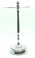 Zinc Alloy Safety Razor Razor Stand with Faux Marble Base