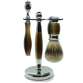 Dark Faux Gillette Mach 3 Shaving Set