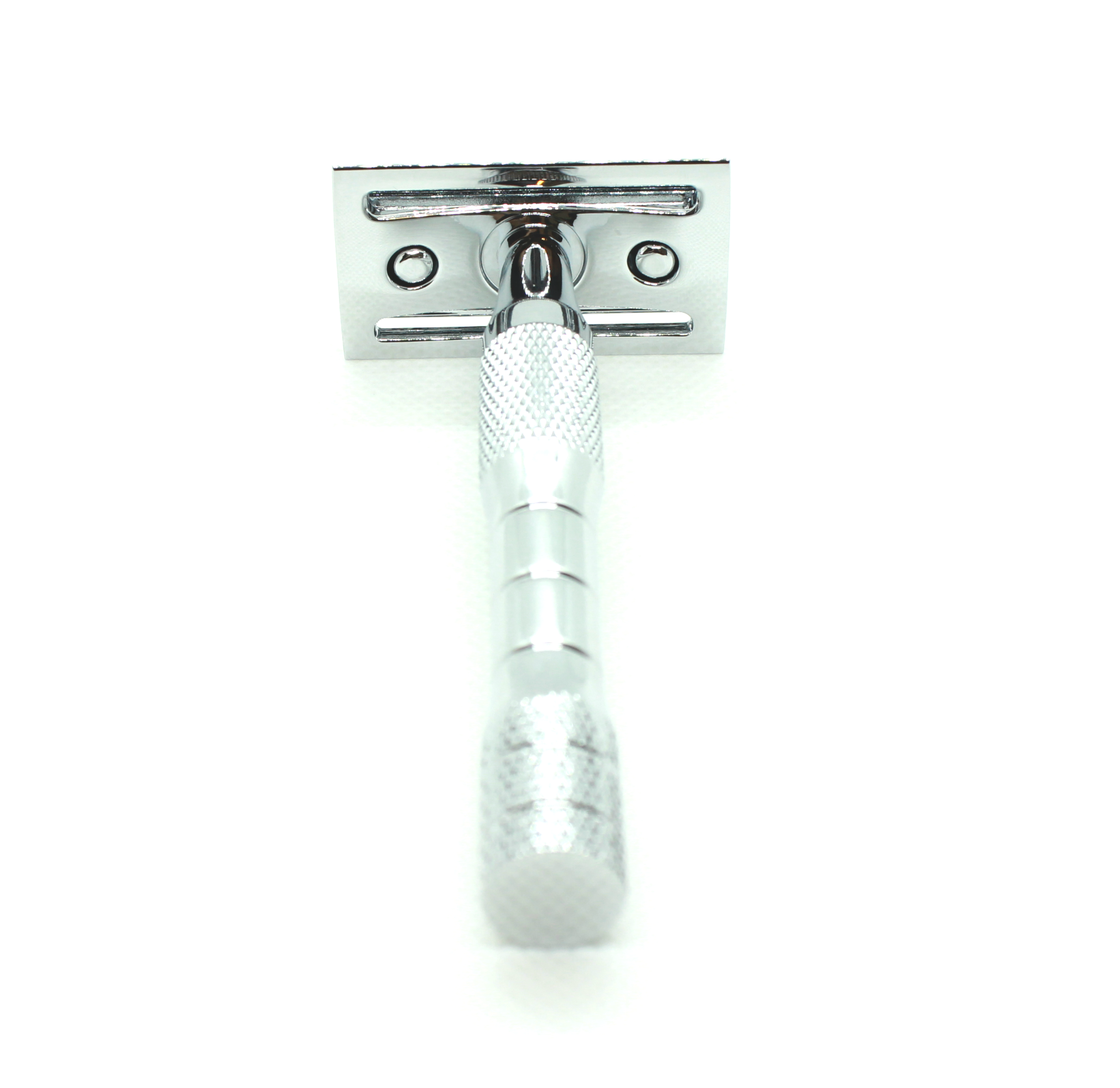 Silver Chrome-Plated Traditional Safety Razor