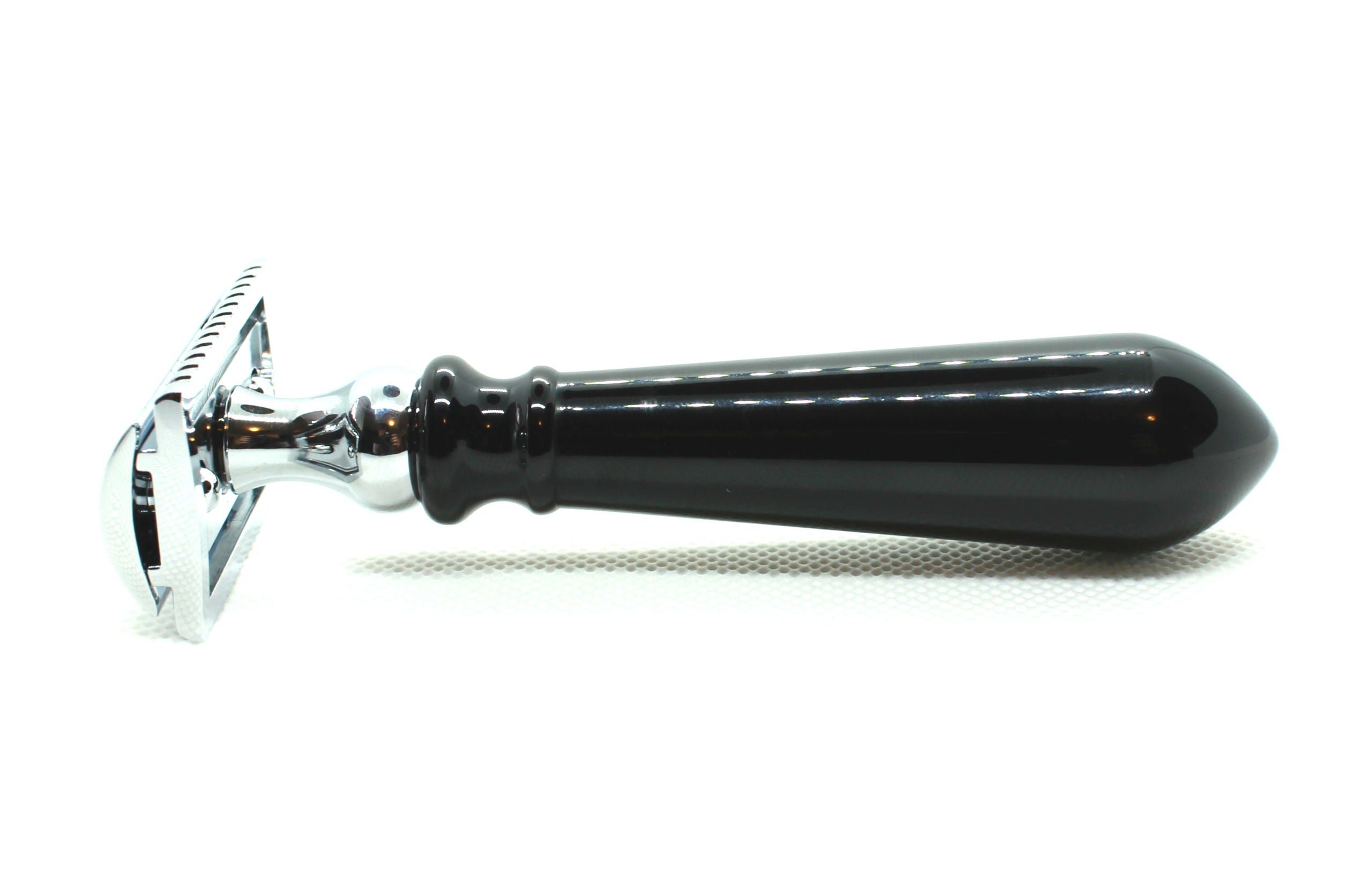 Snarkys Black Tear Drop Double Edge Safety Razor