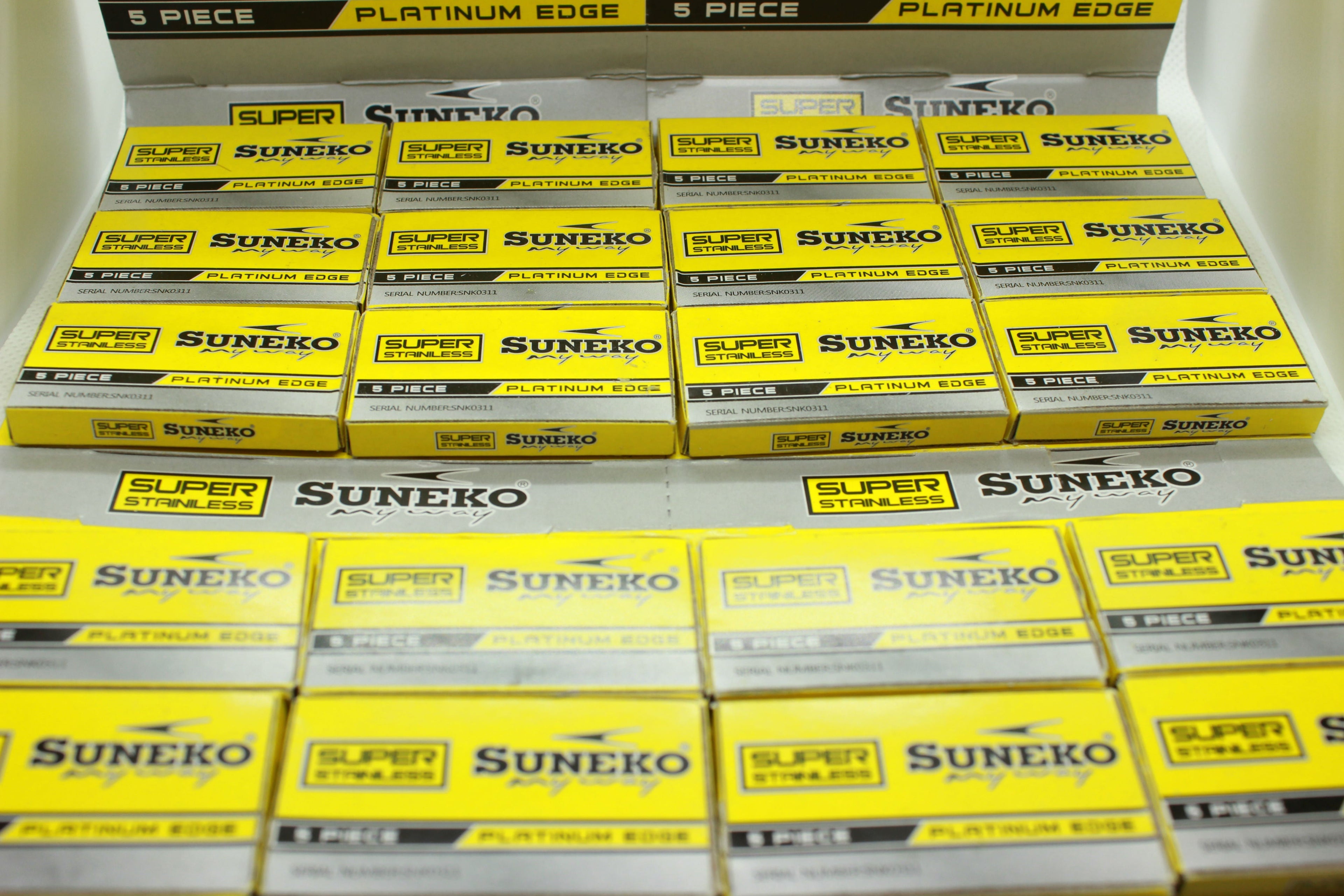Suneko Super Stainless Double Edge Safety Razor Blades