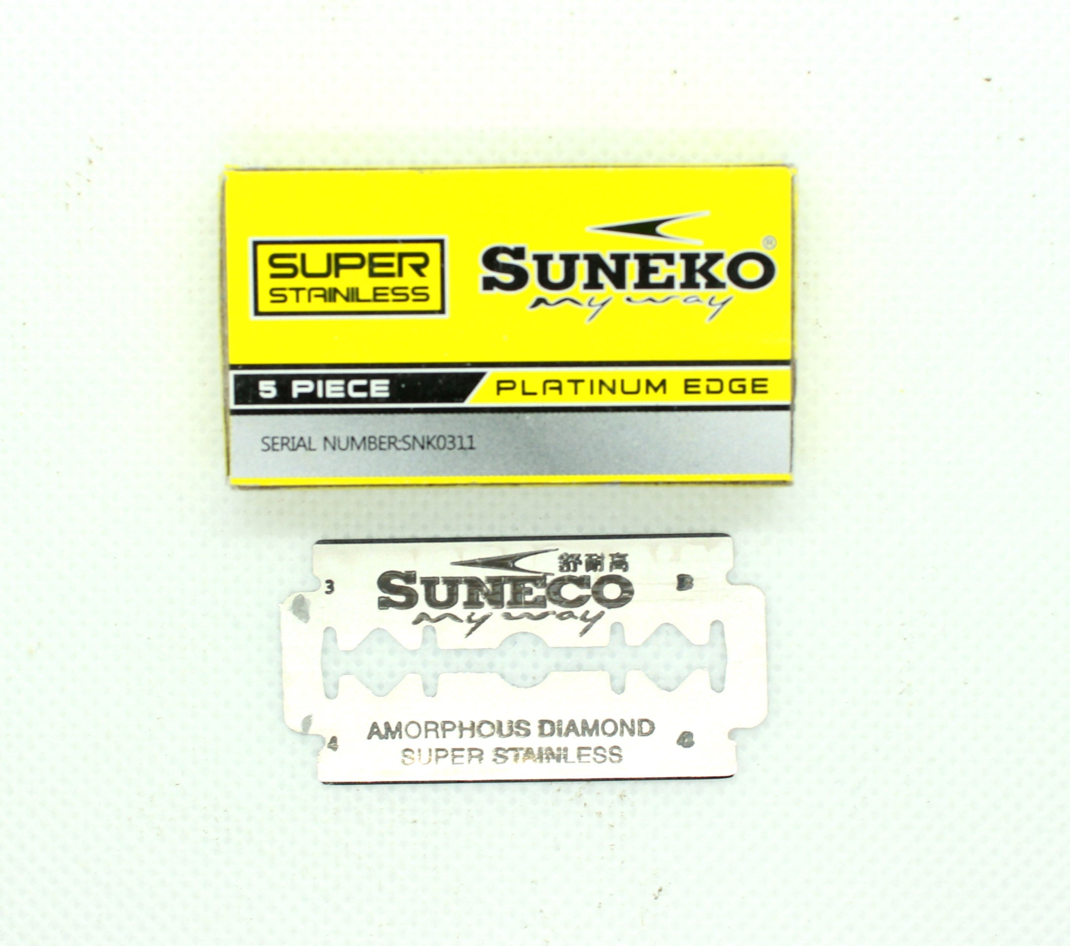 Suneko Super Stainless Double Edge Safety Razor Blades